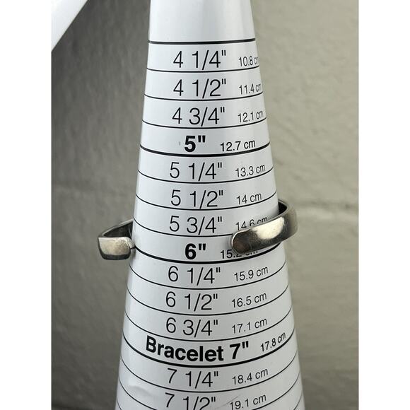 NK Thailand Sterling Silver Cuff Bracelet Green Turquoise Southwest Style - Picture 7 of 7